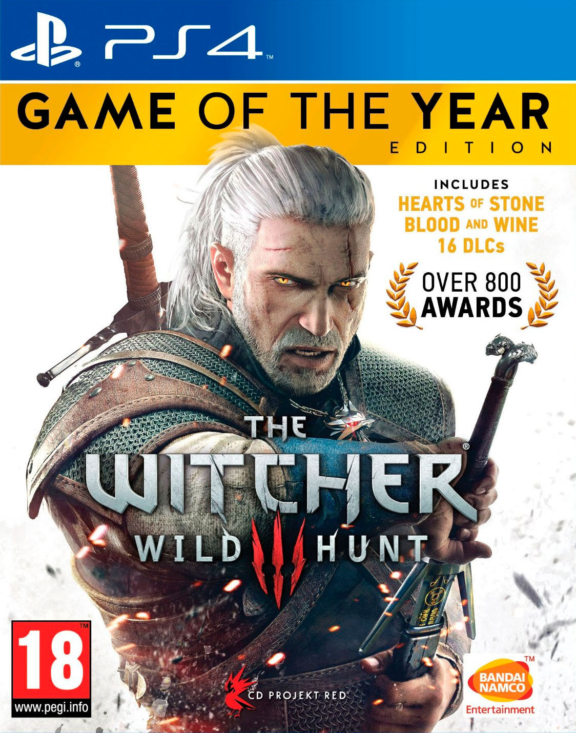 The Witcher 3 GOTY Edition PS4 Wild Hunt Game of the Year Edition