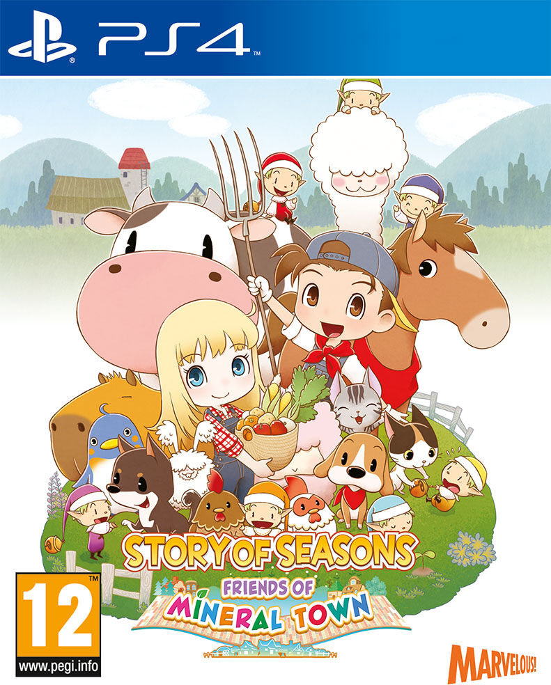 Maximum Games Story of Seasons Mineral Town PS4 Friends of Mineral Town