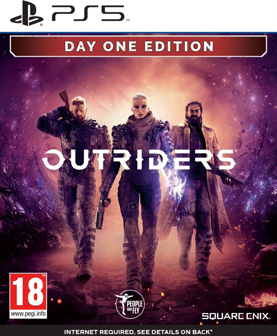 Square Enix Outriders Day One Edition PS5 Pre-order og få spesialutgave m/ bonuser