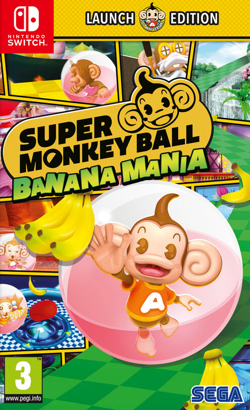 SEGA Super Monkey Ball Banana Mania Switch Launch Edition