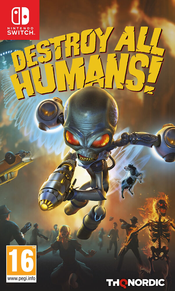 THQ Destroy All Humans Switch