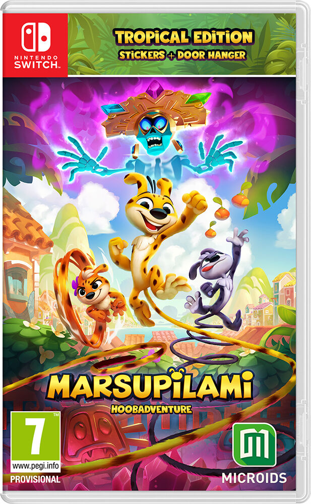 Microids Marsupilami Hoobadventure Switch Tropical Edition