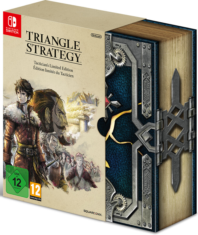 Nintendo Triangle Strategy Limited Ed Switch Tactician's Limited Edition