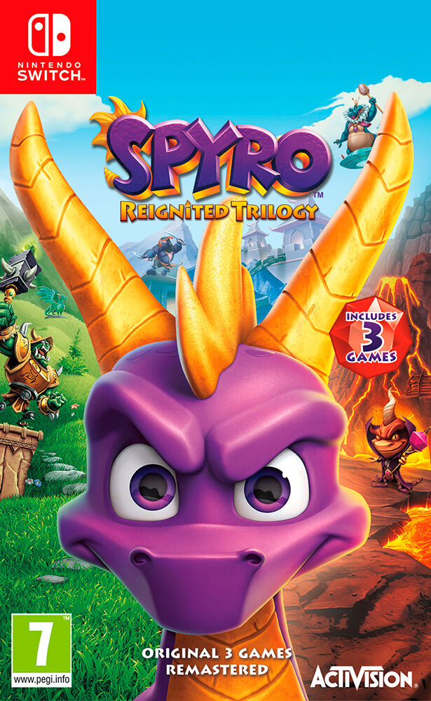 Activision Spyro Reignited Trilogy Switch