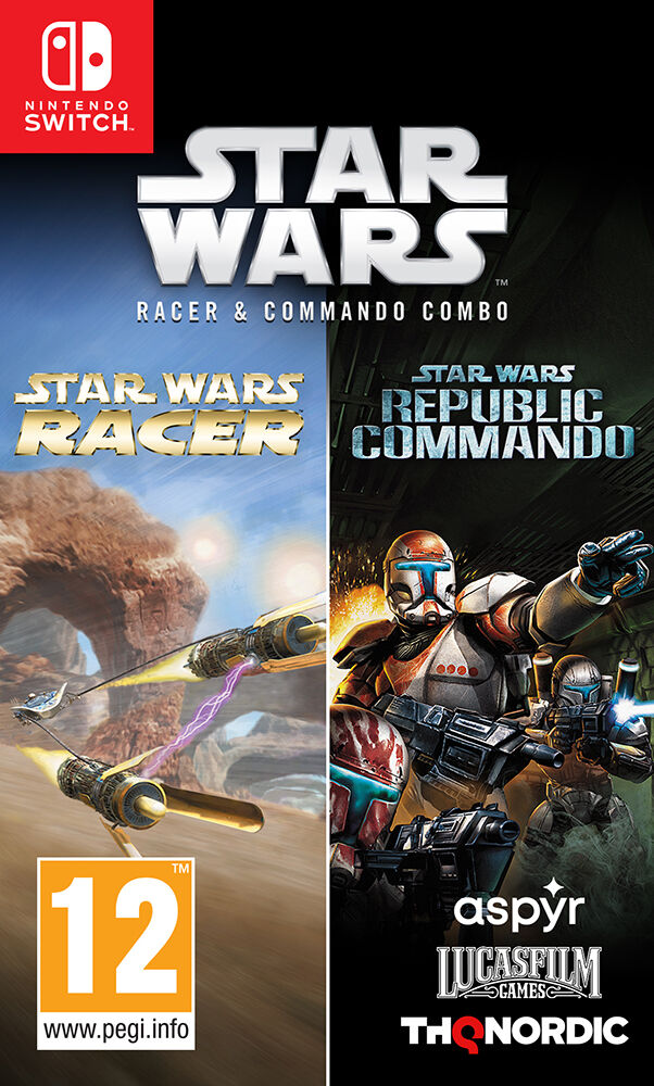 Star Wars Racer & Commando Combo Switch