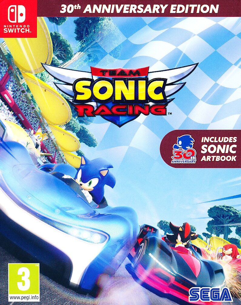 SEGA Team Sonic Racing Switch 30th Anniversary Edition