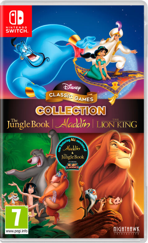 Disney Classics Game Collection Switch Jungle Book / Aladdin / Lion King