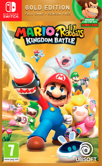 Mario +Rabbids Kingdom Battle GE Switch Gold Edition