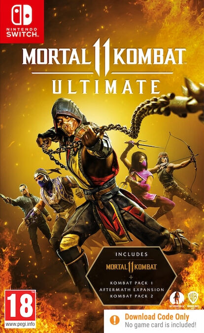 Warner Bros. Interactive Entertainment Mortal Kombat 11 Ultimate Switch Kode til nedlasting, ikke brikke