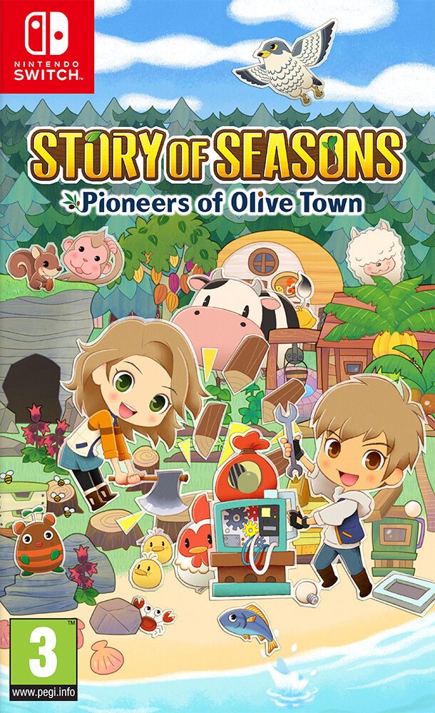 Story of Seasons Olive Town Switch Pioneers of Olive Town