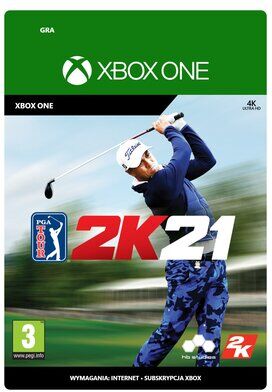 Microsoft Xbox One PGA TOUR 2K21 Kod aktywacyjny MICROSOFT