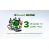 Xbox Game Pass 3 Meses Xbox