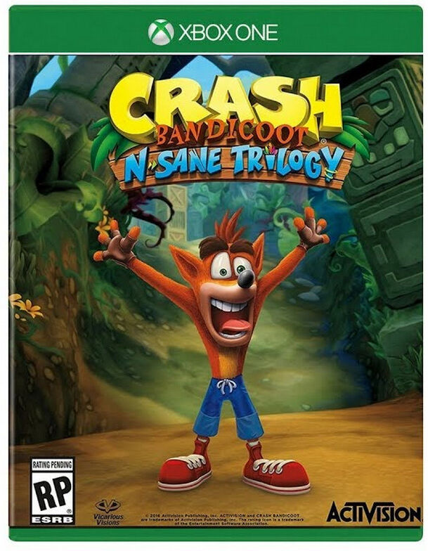 activision-blizzard Crash bandicoot n.sane trilogy xbox one