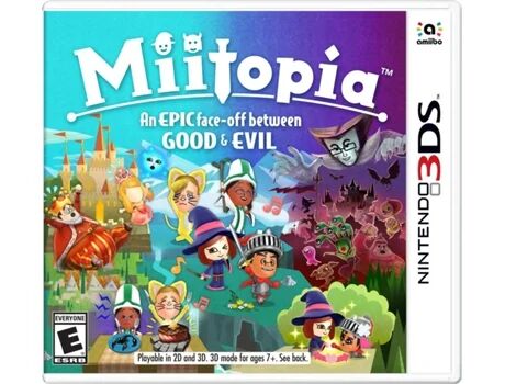 Nintendo Jogo 3DS Miitopia