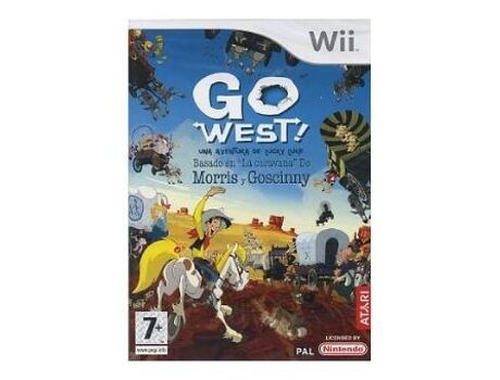 Infogrames Jogo Nintendo Wii Lucky Luke Go West