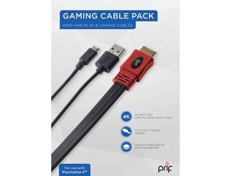 Prif Cabos PS4 CABLE PACK