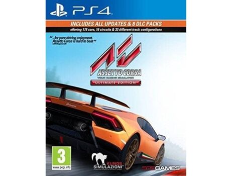 505 Gamestreet Jogo PS4 Assetto Corsa Ultimate Edition