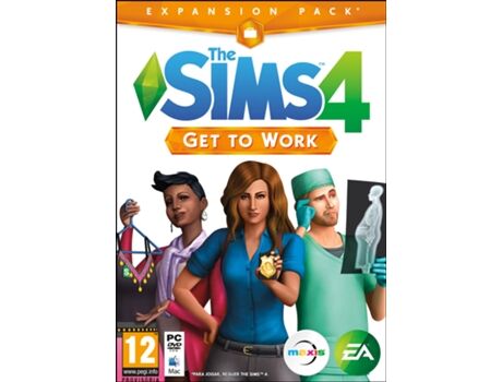 Namco-Bandai Jogo PC The Sims 4 Get to Work: Expansion pack