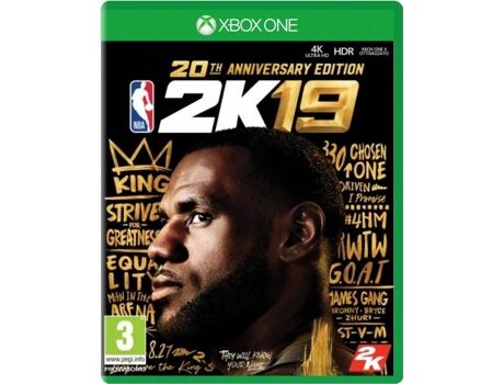 2k Jogo Xbox One NBA 19