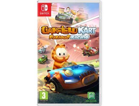 Microids Jogo Nintendo Switch Garfield Kart Furious Racing