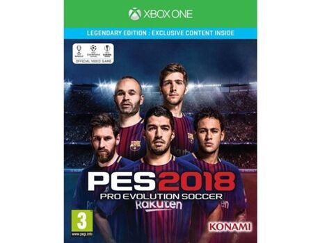 Konami Jogo Xbox One Pro Evolution Soccer 2018 (Legendary Edition)