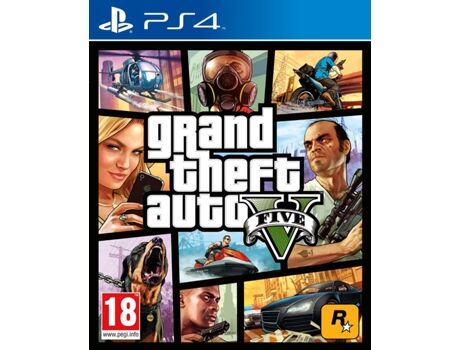 Take-Two Jogo PS4 Grand Theft Auto V