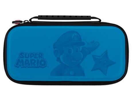 Bigben Bolsa de Transporte GAME TRAVELER Super Mario Deluxe para Nintendo Switch (Azul)