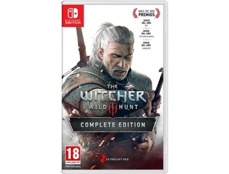 Namco-Bandai Jogo Nintendo Switch The Witcher 3: Wild Hunt Complete Edition