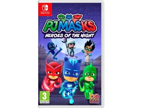 Namco-Bandai Jogo Nintendo Switch PJ Masks: Heroes of the Night