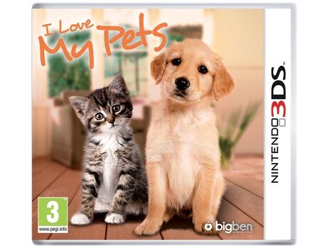 Bigben Jogo Nintendo 3DS I Love My Pets