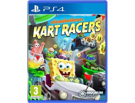 Maximum Games Jogo PS4 Nickelodeon Kart Racers