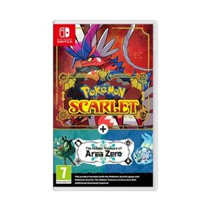 Nintendo Pokémon Scarlet + The Hidden Treasure of Area Zero