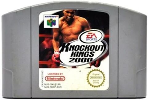 Refurbished: Knockout Kings 2000, Unboxed
