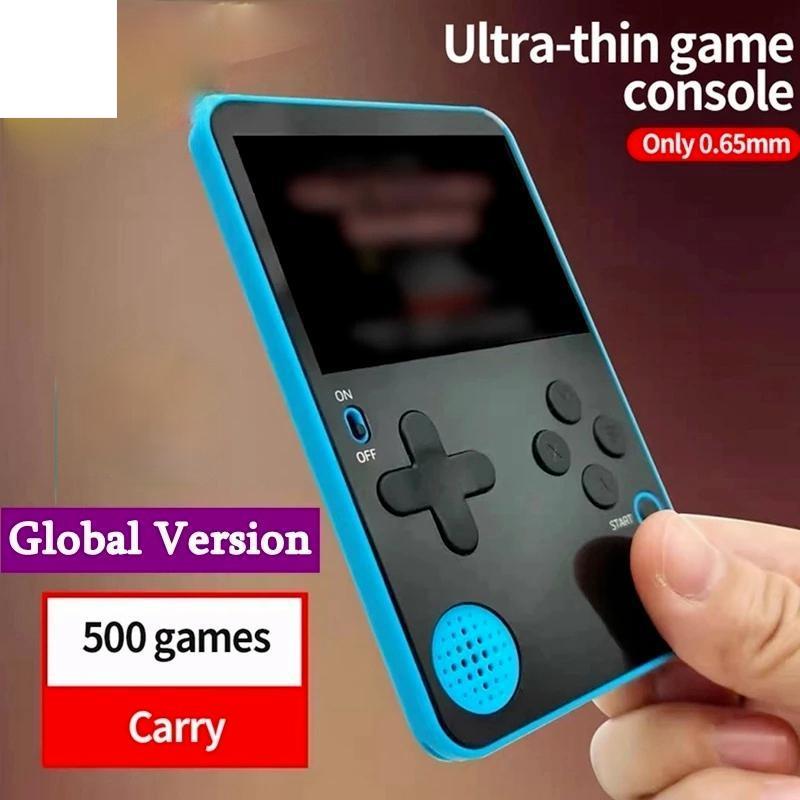 Global purchasing Ultra Thin Handheld Video Game Console Portable Game Player Built-in 500 Games Retro Gaming Console