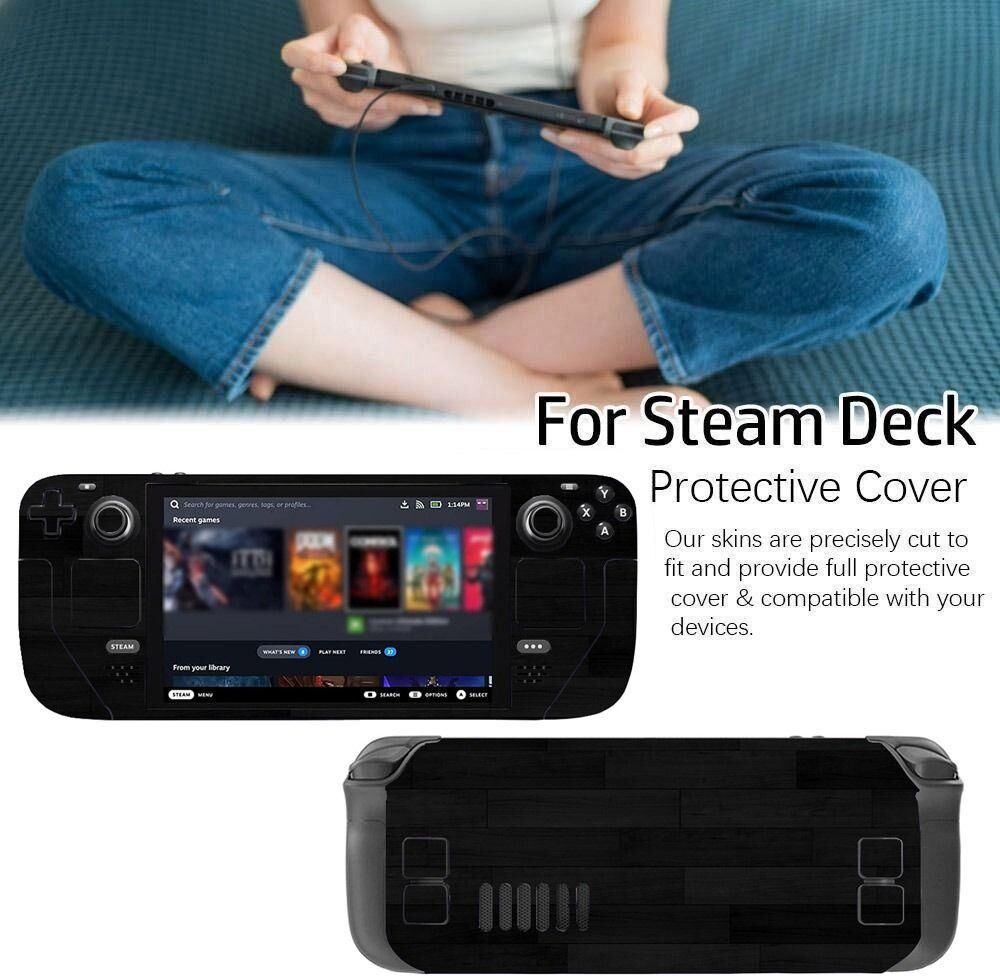 Fenghaoyan36 Anti-scratch Vinyl For Steam Deck DIY Game Console Decor Skin Decal Stickers