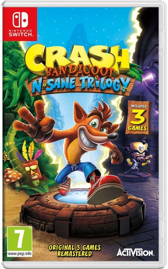 NINTENDO SWITCH Crash Bandicoot N-Sane Trilogy