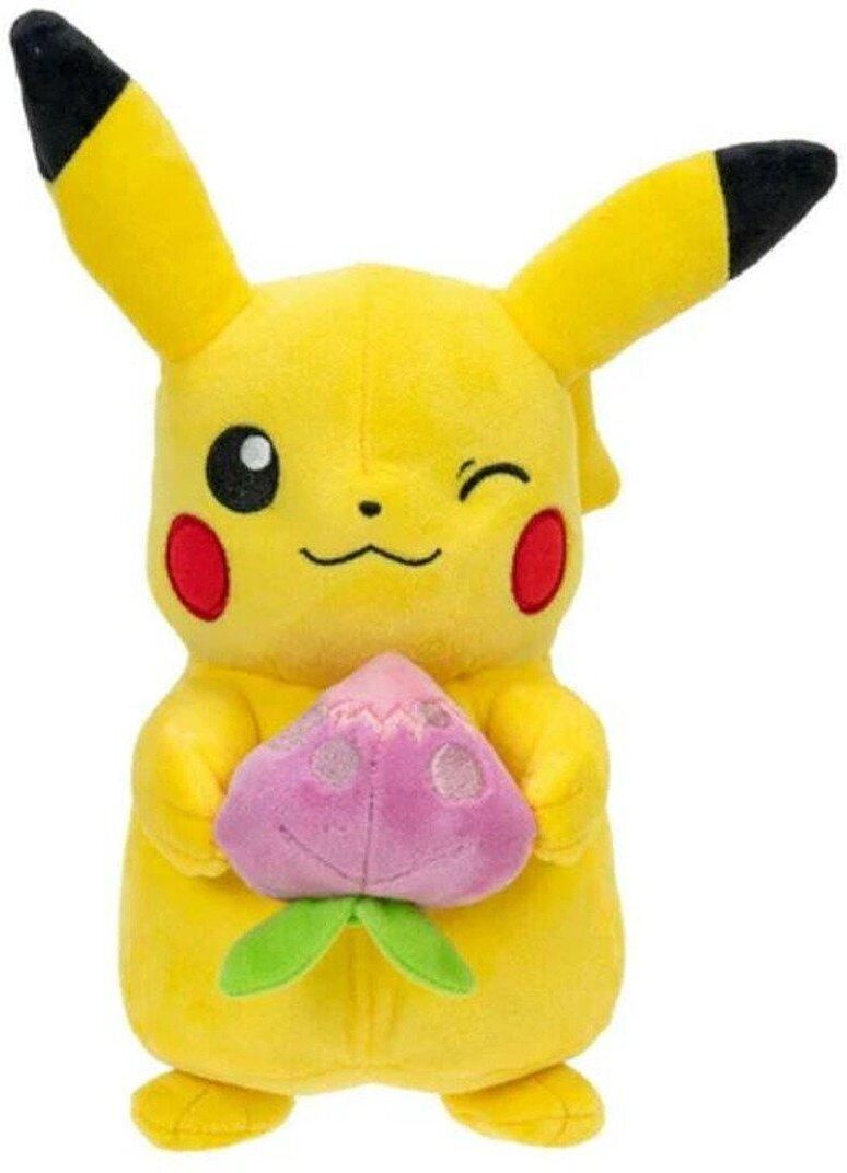 Pokemon 8" Pikachu With Pecha Berry