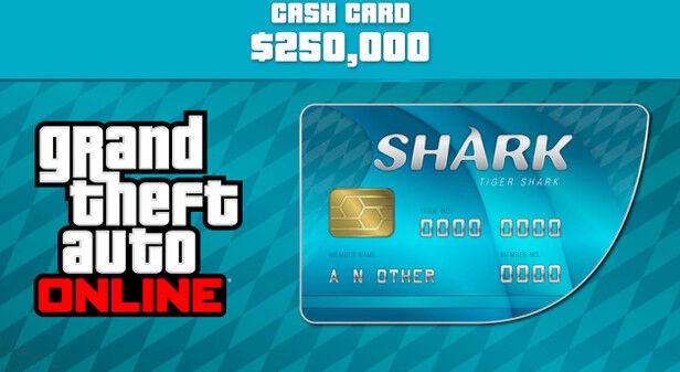 Microsoft Grand Theft Auto Online: Tiger Shark Cash Card Xbox ONE