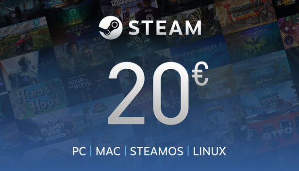 Steam Gift Card 20€