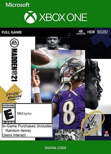 Electronic Arts Madden NFL 21 Deluxe Edition (Xbox One) Xbox Live Key GLOBAL