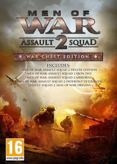 1C Entertainment Men of War: Assault Squad 2 (War Chest Edition) Steam Key GLOBAL