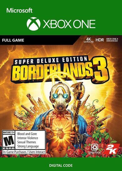 2K Games Borderlands 3 Super Deluxe Edition (Xbox One) Xbox Live Key UNITED STATES