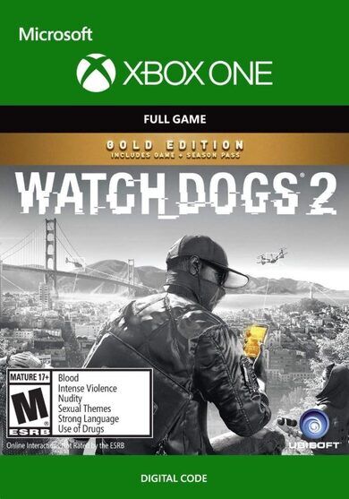 Ubisoft Watch Dogs 2 (Gold Edition) (Xbox One) Xbox Live Key UNITED STATES