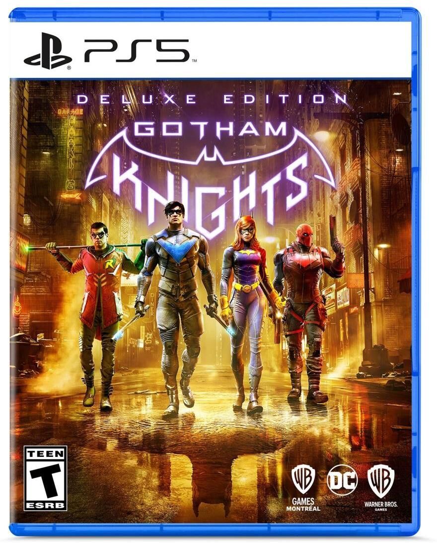 Warner Bros Warner Gotham Knights Deluxe Edition Playstation 5 Video Games - White