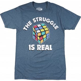 Rubik's The Struggle is Real - T-Shirt