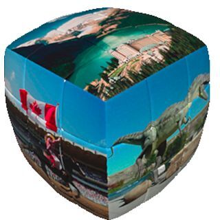 V-CUBE 3 Pillow (3x3x3): Alberta