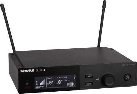 Shure SLXD4E H56 Digital Receiver