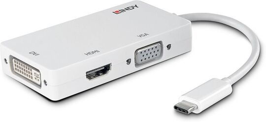 Lindy 43273 USB-C / VGA / DVI / HDMI Converter