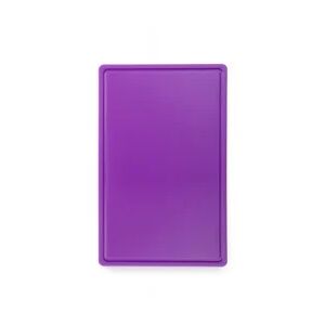 2x HENDI Schneidbretter HACCP Gastronorm 1/1 - Farbe: violett - für antiallergisch -