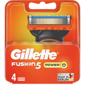 Gillette Fusion5 Power Barberblade 4 stk